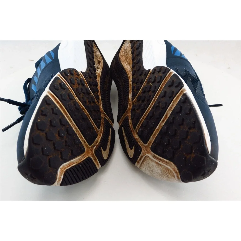Nike Star‎ Runner Blue Fabric Running Shoes Girls Shoes Size 4